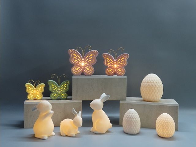 Easter LED Ceramic Decorations — catalogue product group 6