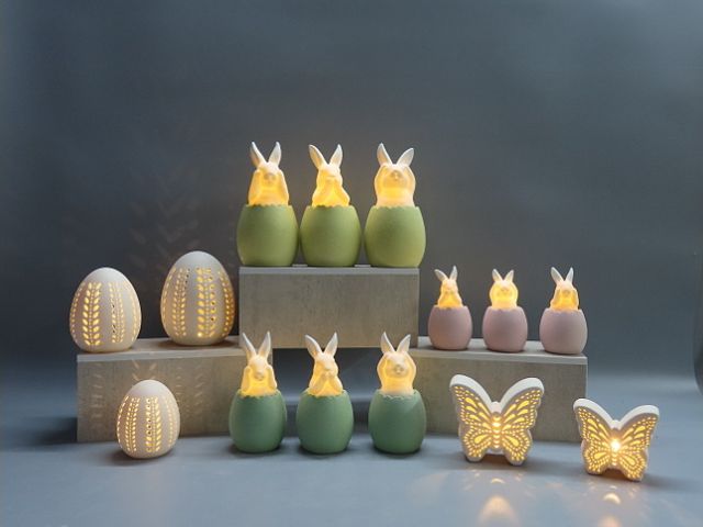Easter LED Ceramic Decorations — catalogue product group 9