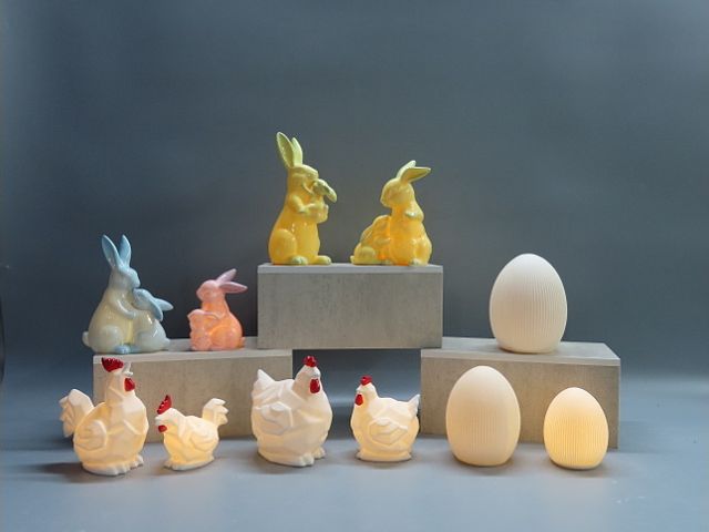 Easter LED Ceramic Decorations — catalogue product group 10