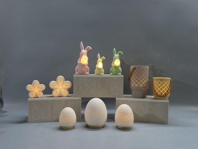 Easter LED Ceramic Decorations — catalogue product group 19