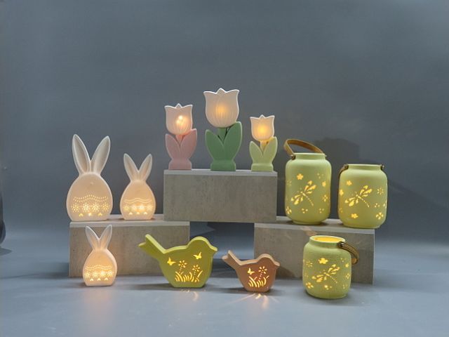 Easter LED Ceramic Decorations — catalogue product group 24