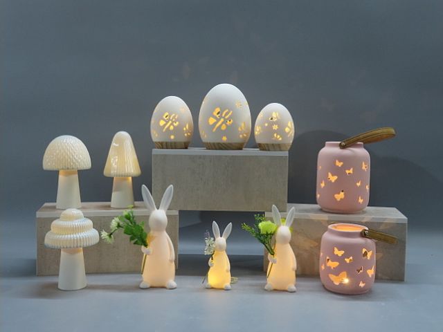 Easter LED Ceramic Decorations — catalogue product group 27