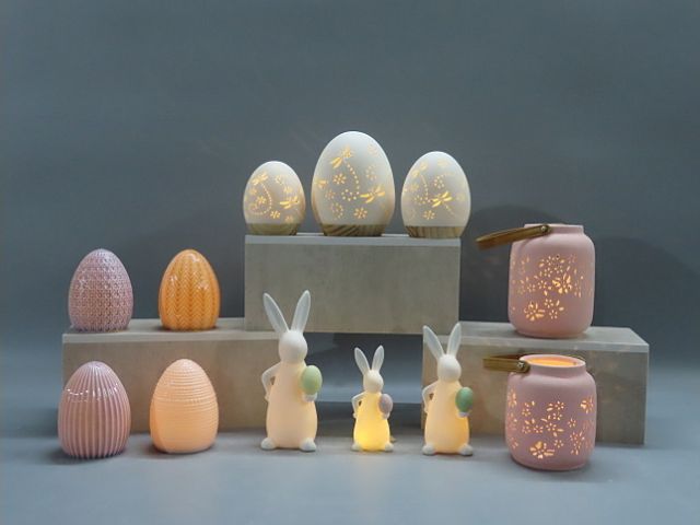 Easter LED Ceramic Decorations — catalogue product group 28
