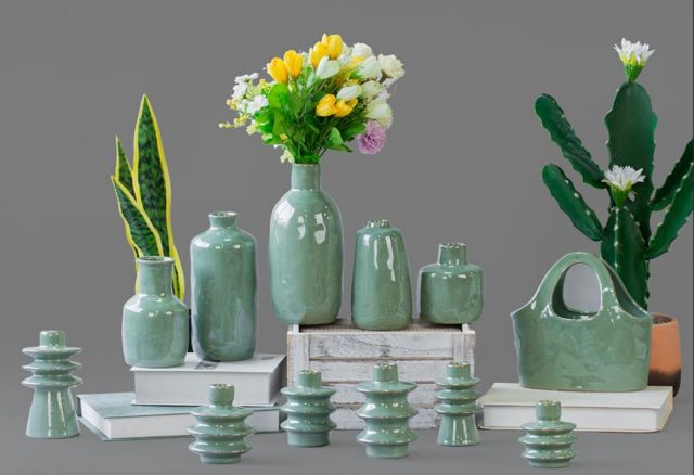 Green Porcelain Home Décor — catalogue product group 4