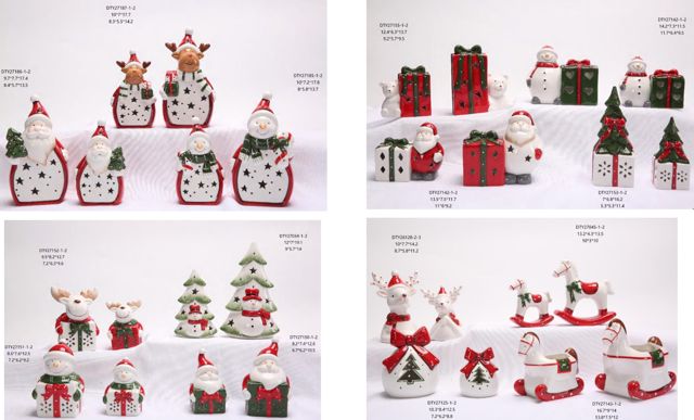 Hand-Painted Christmas Ceramics — catalogue product group 1
