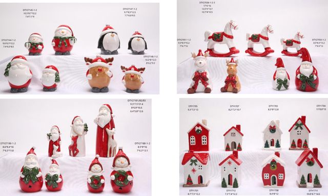 Hand-Painted Christmas Ceramics — catalogue product group 2