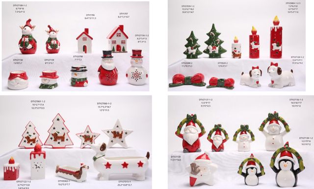 Hand-Painted Christmas Ceramics — catalogue product group 3