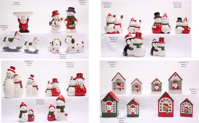Hand-Painted Christmas Ceramics — catalogue product group 4