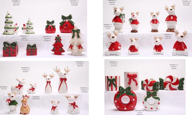 Hand-Painted Christmas Ceramics — catalogue product group 5