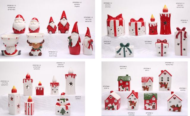 Hand-Painted Christmas Ceramics — catalogue product group 7