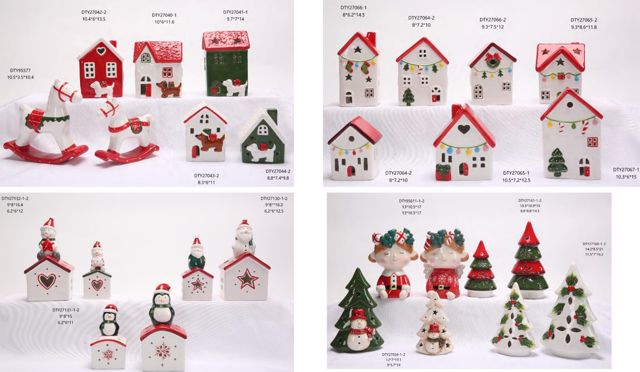 Hand-Painted Christmas Ceramics — catalogue product group 8