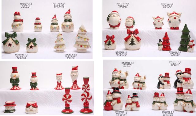 Hand-Painted Christmas Ceramics — catalogue product group 10