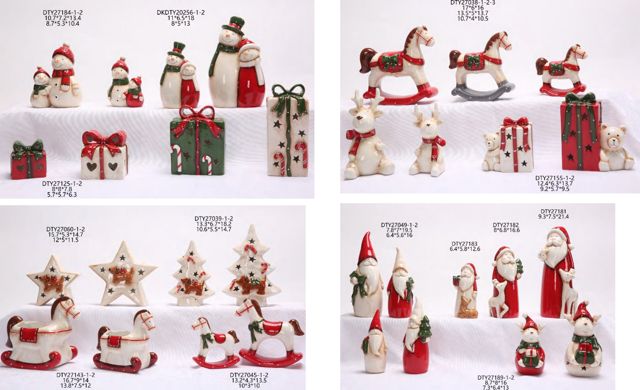 Hand-Painted Christmas Ceramics — catalogue product group 11