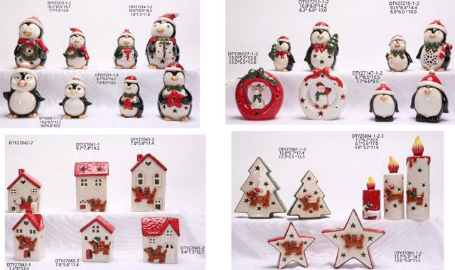 Hand-Painted Christmas Ceramics — catalogue product group 12