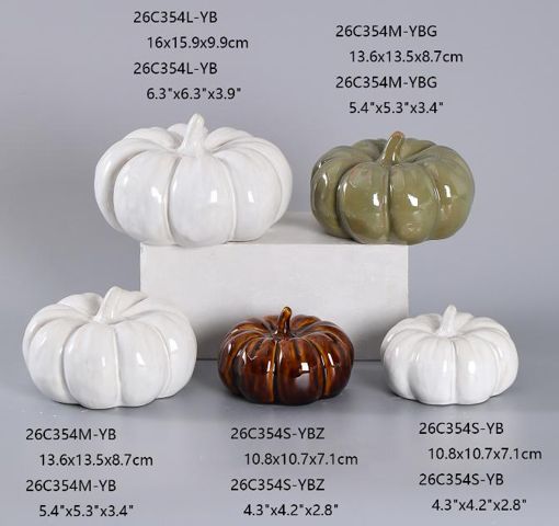 Porcelain Harvest Decorations — catalogue product group 3