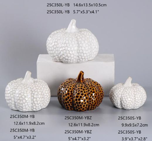 Porcelain Harvest Decorations — catalogue product group 6