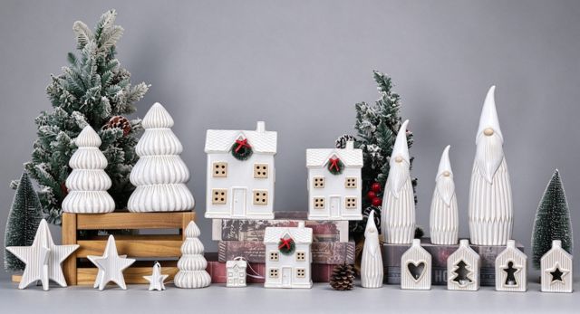 Winter White Christmas Ceramics — catalogue product group 1