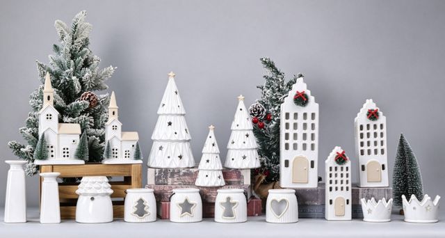 Winter White Christmas Ceramics — catalogue product group 2