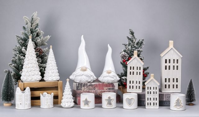Winter White Christmas Ceramics — catalogue product group 3