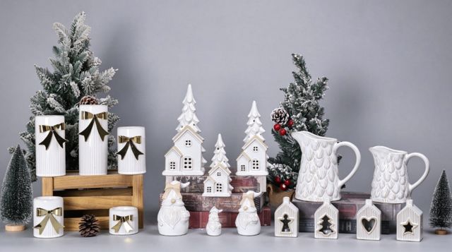 Winter White Christmas Ceramics — catalogue product group 5