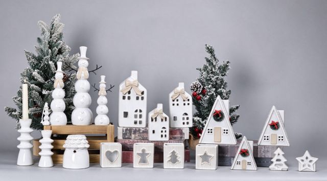 Winter White Christmas Ceramics — catalogue product group 6