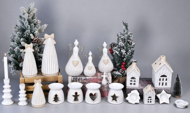 Winter White Christmas Ceramics — catalogue product group 9