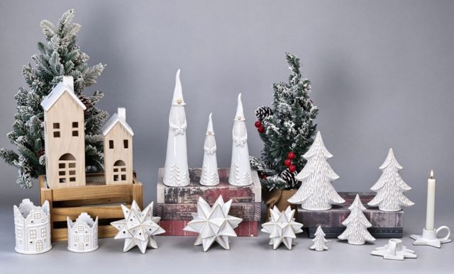 Winter White Christmas Ceramics — catalogue product group 10