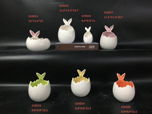 Porcelain Easter products egg holders